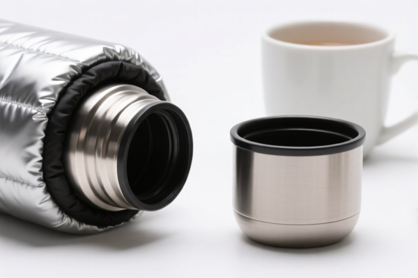 Image for insulated flask with cup
