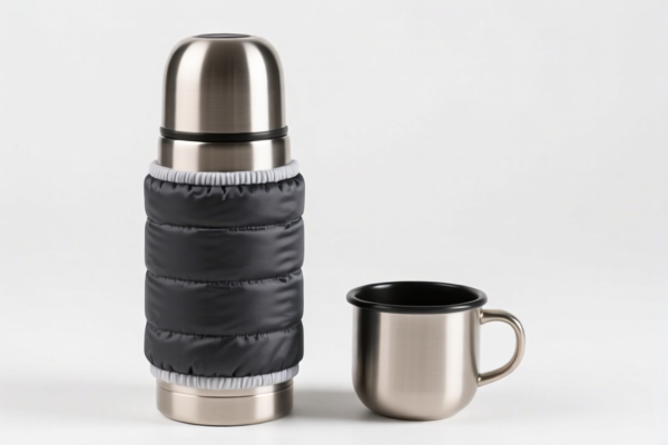 Image for insulated flask with cup