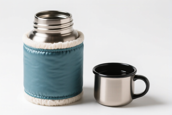 Image for insulated flask with cup