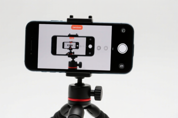 Image for mobile phone tripod with automatic face tracking