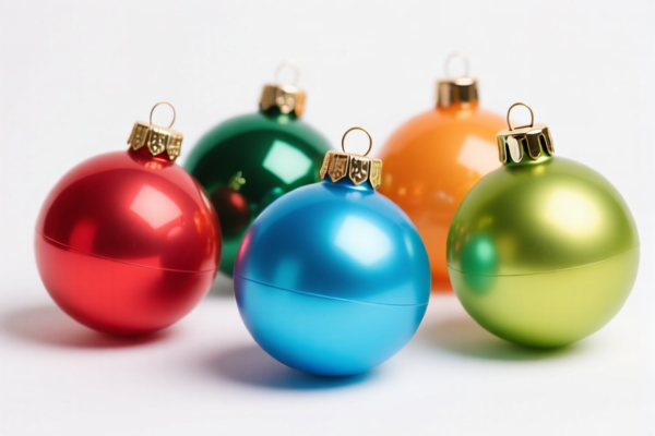 Image for plastic christmas baubles