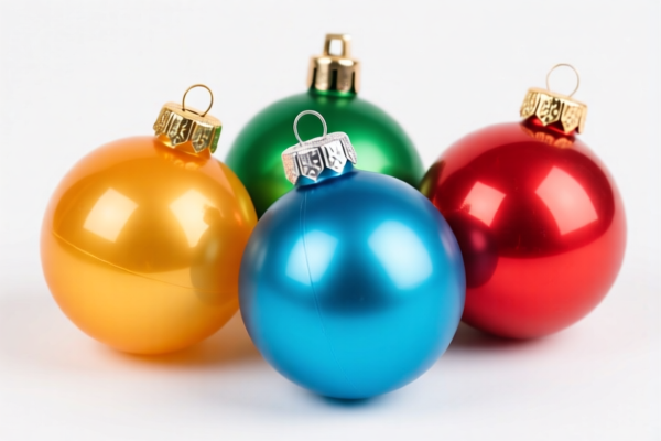 Image for plastic christmas baubles
