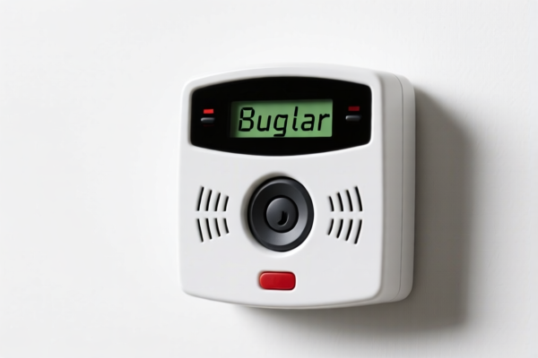 Image for a burglar alarm