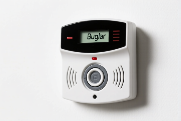 Image for a burglar alarm