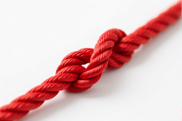 Image for traction rope red