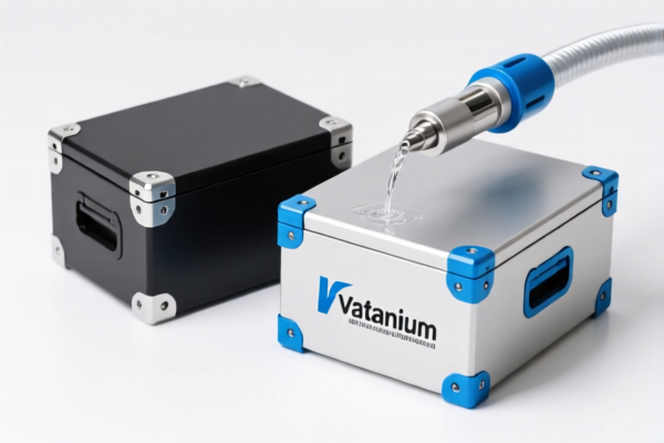 water jet fabrication vanadium boxes