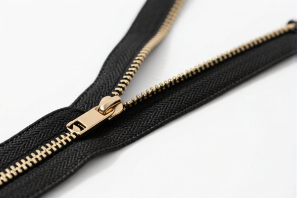 Image for us garment brass zippers