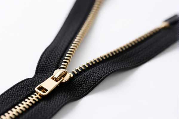 Image for us garment brass zippers